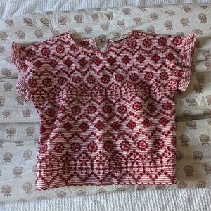 Zara Eyelet Top